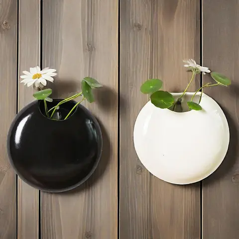 सिरेमिक दीवार पर लटकाने वाले फूलदान, पानी की बूंदें, दीवार पर लटकाने वाले फूलदान, हाइड्रोपोनिक्स, फूल डालने के आभूषण, कमरे की पृष्ठभूमि, घर की सजावट 8 best sales फूलदान भित्ति चित्र - №6