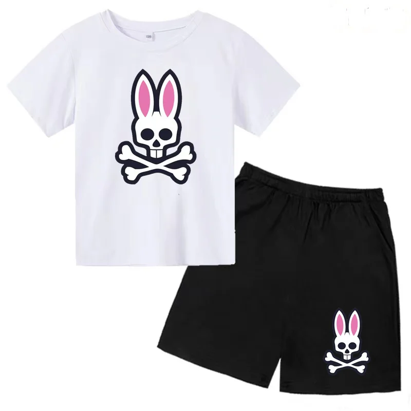 T-shirt à Manches Courtes pour Enfant Garçon et Fille de 3 à 12 Ans, Haut de Charme + Objectifs 2P, Vêtements Mignons de dehors, Jogging, Loisirs