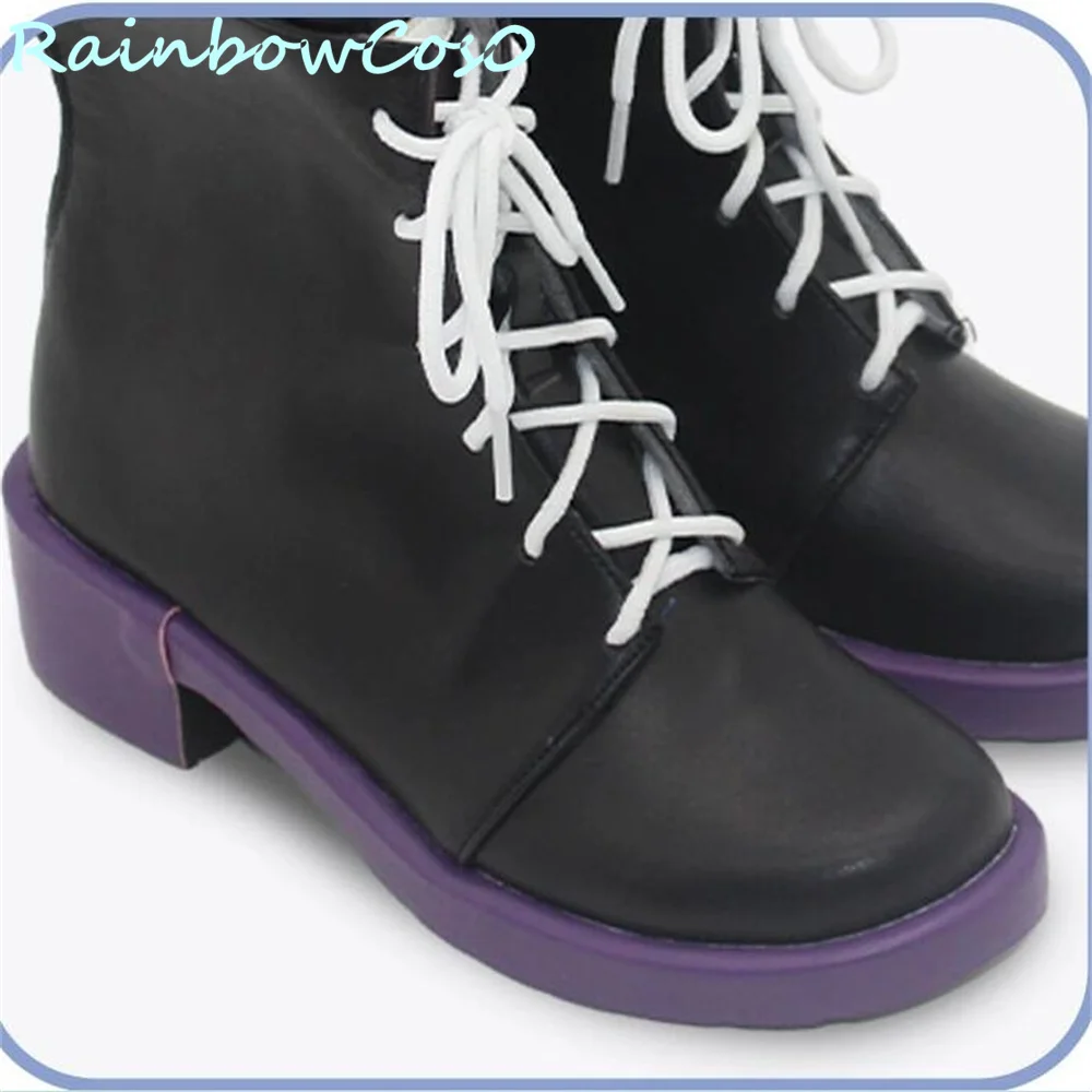 Ine Jingburger LILPA JURU ISEGYE IDadvocate Cosplay Chaussures Bottes, Jeu Anime Halloween Noël Rainbow Cos0 W3539