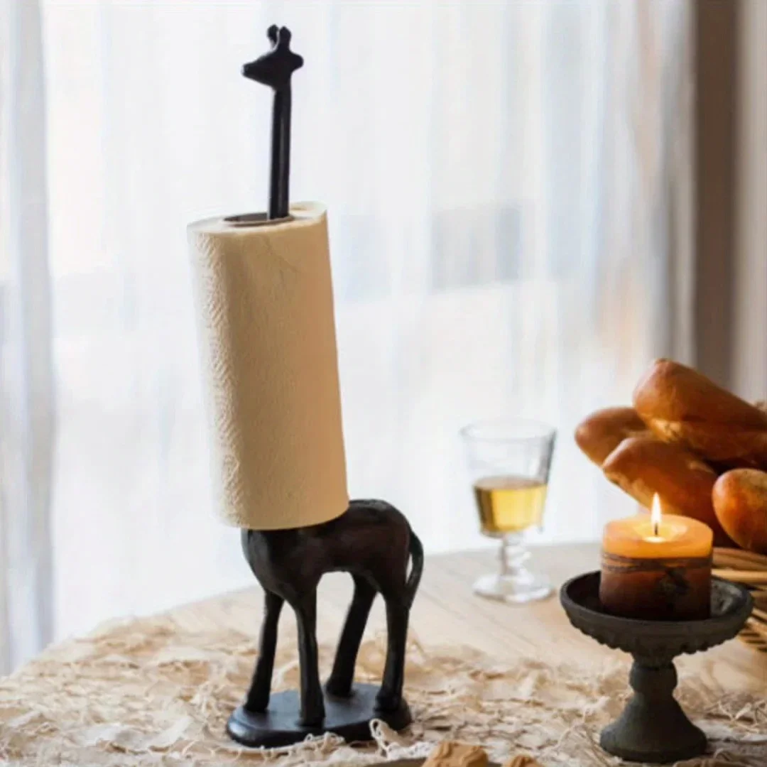 

American European StyleCreative Giraffe Iron Craft Home Decor for Living Room Bedroom Balcony Garden