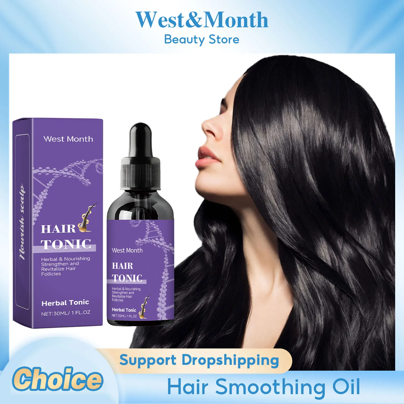 

Hair Smoothing Oil Soothe Scalp Balance Sebum Strengthen Roots Hair Growth Prevent Hair Loss Restore Hair Luster Scalp Care Oil
