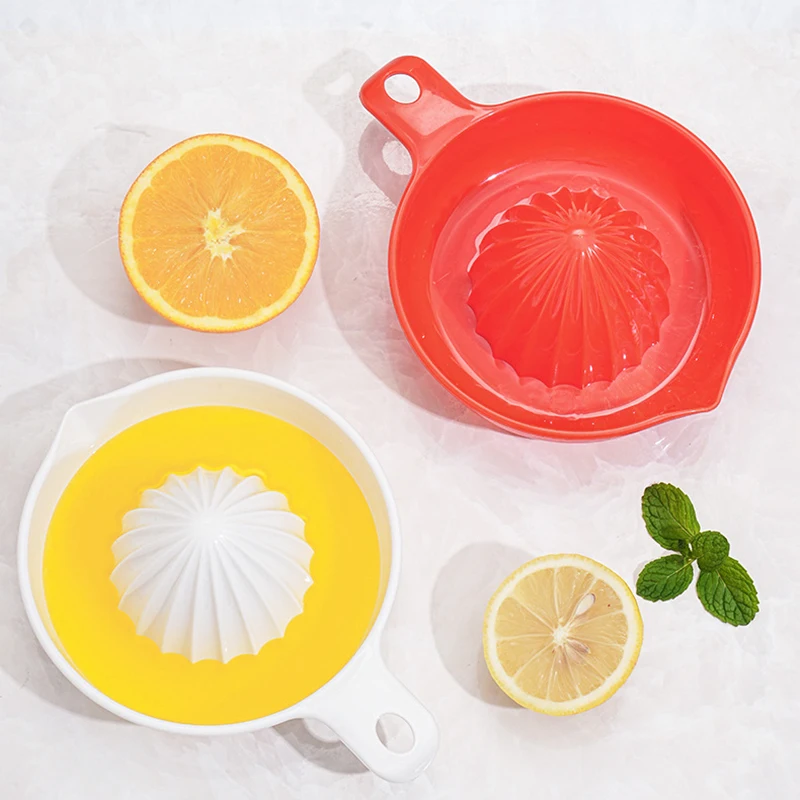 

Kitchen Citrus Fruits Squeezer Orange Hand Manual Juicer Kitchen Tools Lemon Orange Juicer Food Grade Plastic Manual Juicer