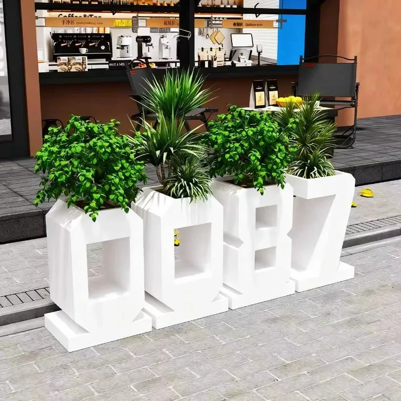 High quality modern environmental protection balcony flower pot box outdoor large waterproof flower box