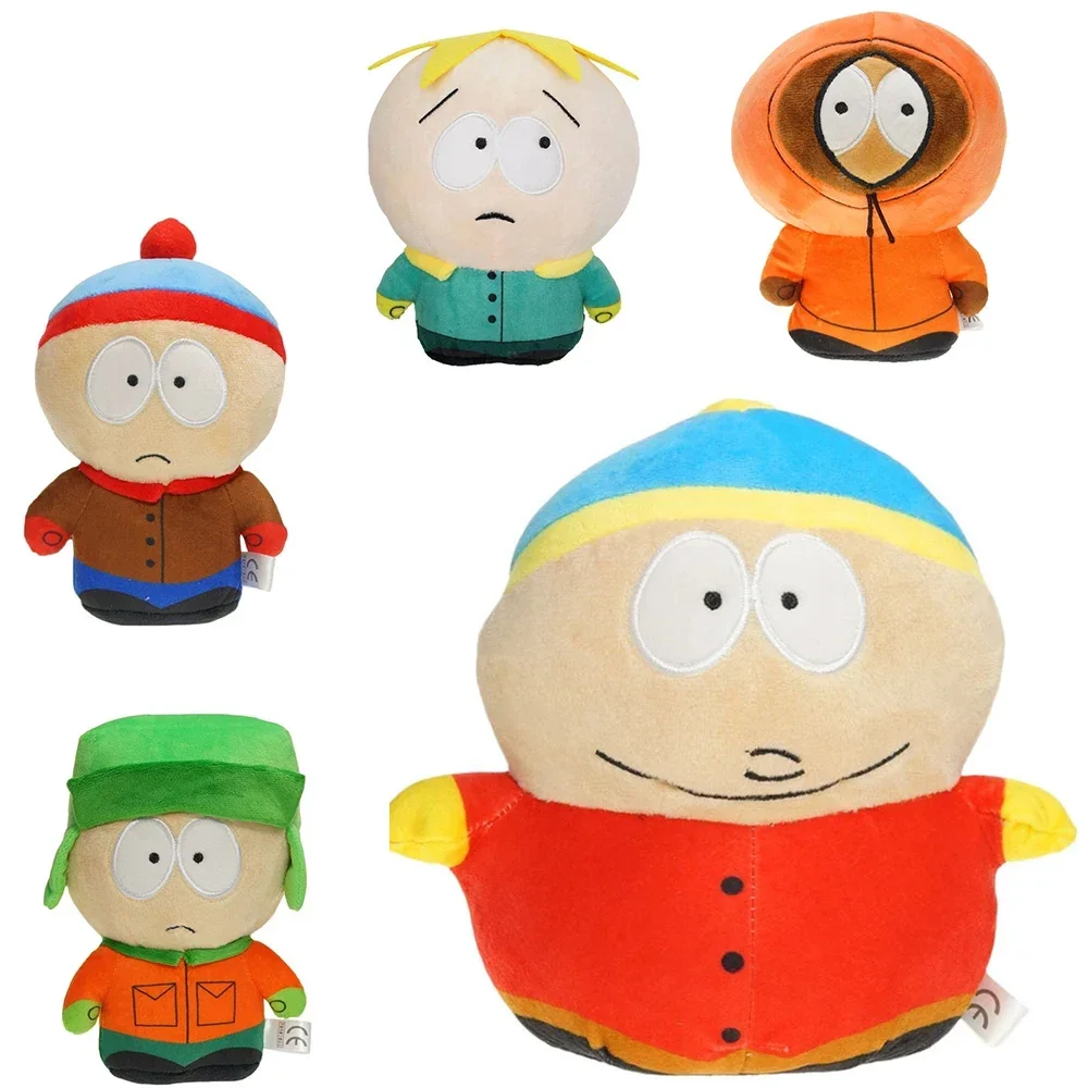 20 centimetri Parks del Sud Nord Giocattoli di Peluche del fumetto Della Bambola di Peluche Stan Kyle Kenny Cartman Peluche Cuscino Peluche Giocattoli Per Bambini Regalo Di Compleanno