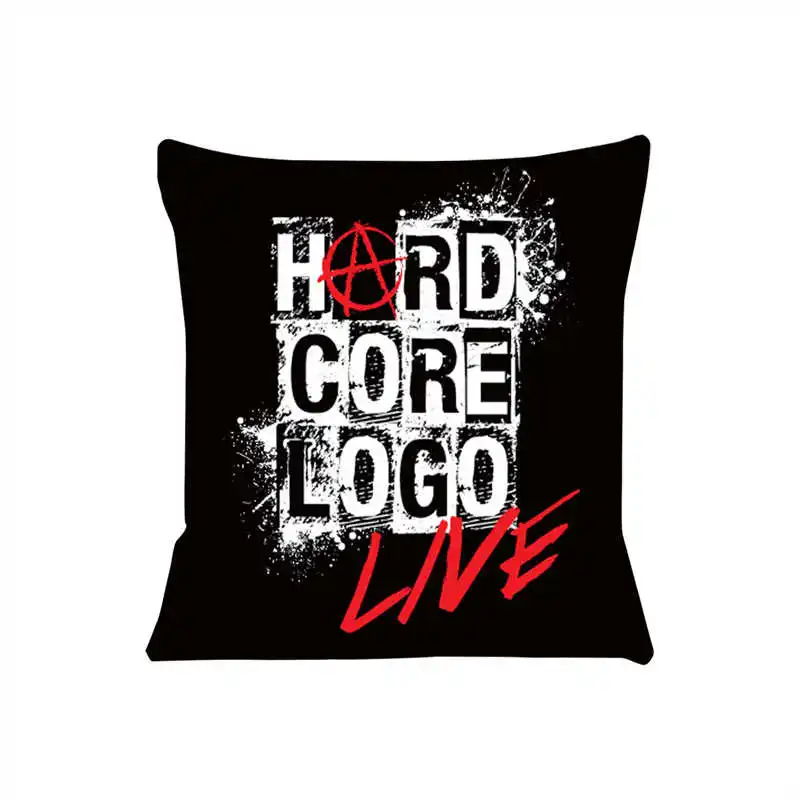 Hardcore Cushion Cover for Sofa Pillow Case Cover Seat Car Throw Pillowcase 45X45cm For Home Decorative SJ-785