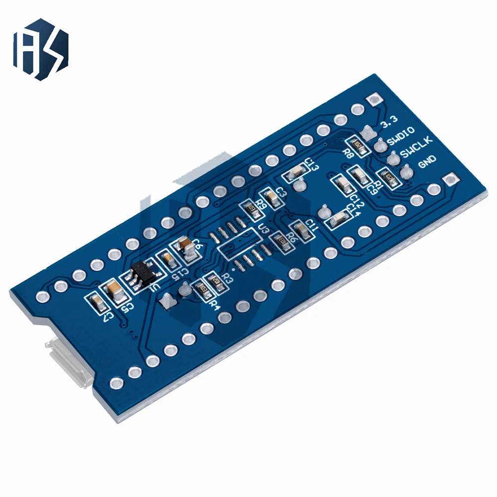 STM32F030C8T6 ARM Cortex-M0 Entwicklungsboard – Kompaktes Minimumsystemmodul mit Arduino-kompatiblen Pins für Arduino