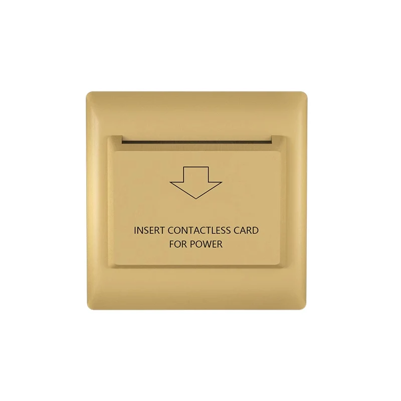 EU Type 125khz/ 13.56mhz Frequency Power Saving Switch Hotel Card Holder 110/220V 40A Switch Smart Energy Saver