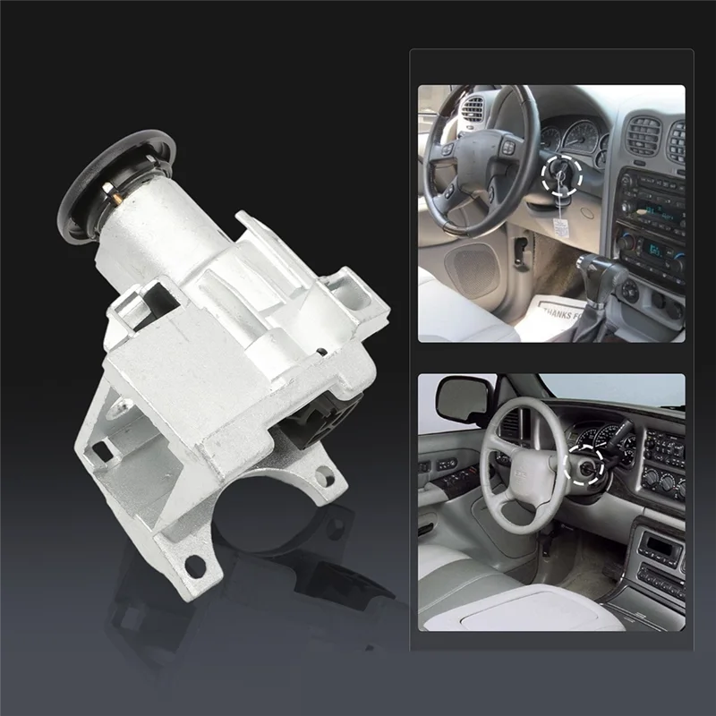 

924-713, 88965342, 26075081, 26093782 Ignition Lock Cylinder Switch & Housing For Chevy Silverado GMC Sierra 2000-2007-AT80