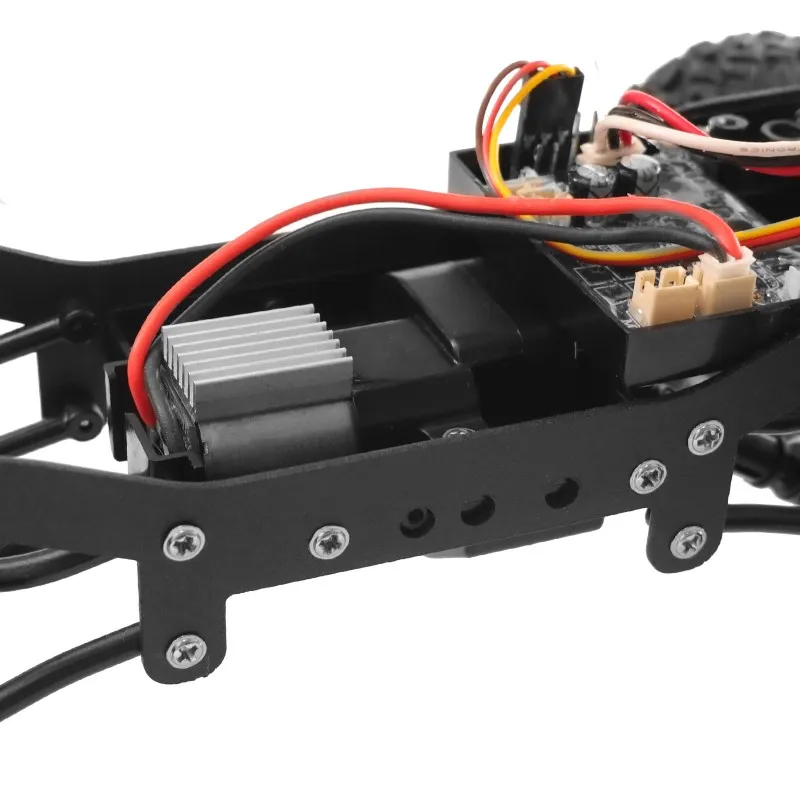 A48U For FY004 For FY003 For FY001 Remote Control Car Gearbox Upgrade Kit Metal Gears Cooling Fins Gear Oil Set