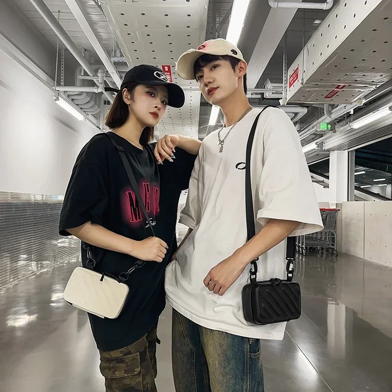 2026 New Casual Versatile Men's Crossbody Bag Fashion Youth Trend Shoulder Bag High Quality Design PU Light Luxury Handbags