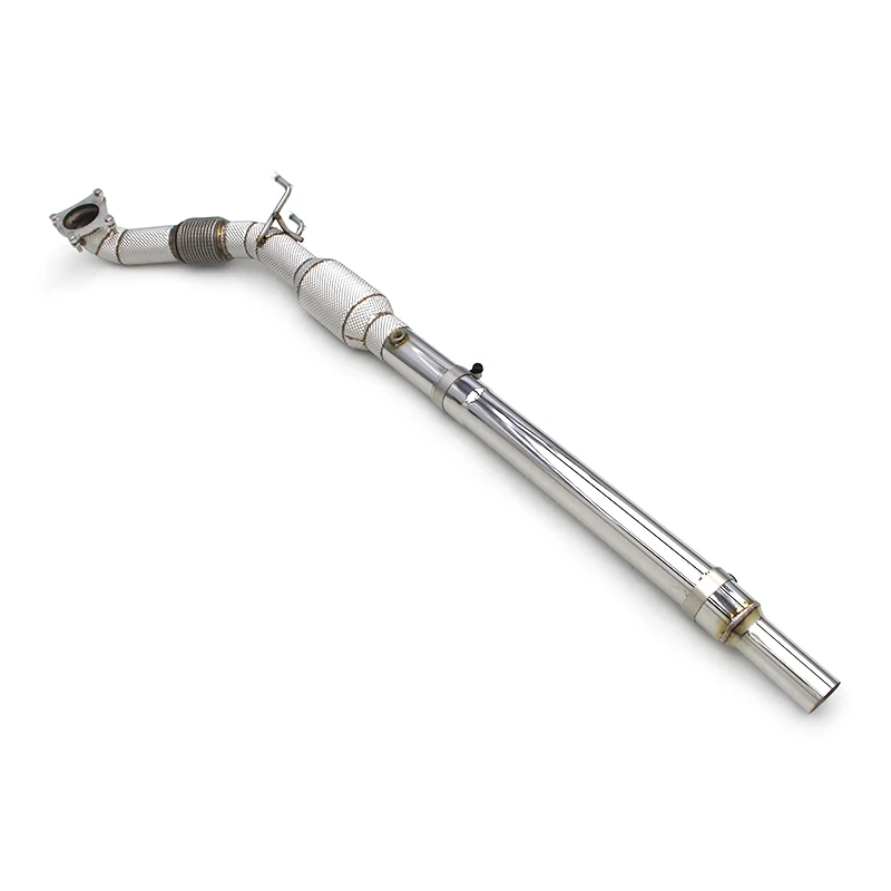 

Auto Catalyst Exhaust Pipe for VW GOLF 5/V GTI 2004-2009 Stainless Steel Catted Down Pipe Heat Shield High Flow Downpipe
