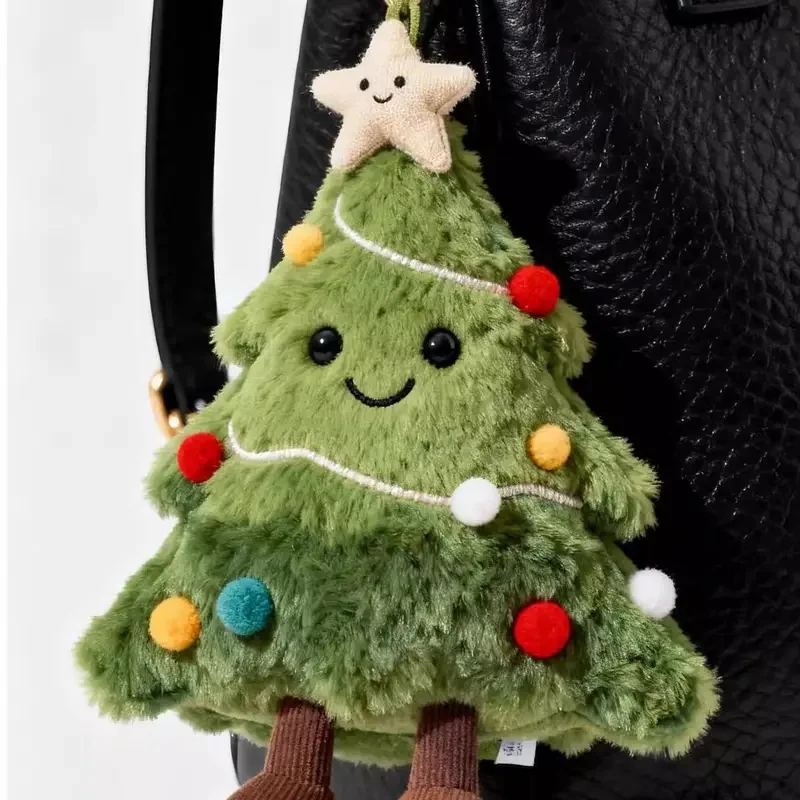 2026-2027 Nouveauté NOUVELLE collection de Noël, pendentif poupée en peluche sapin de Noël, pendentif pour sac, porte-clés poupée, cadeaux de Nouvel An pour amis
