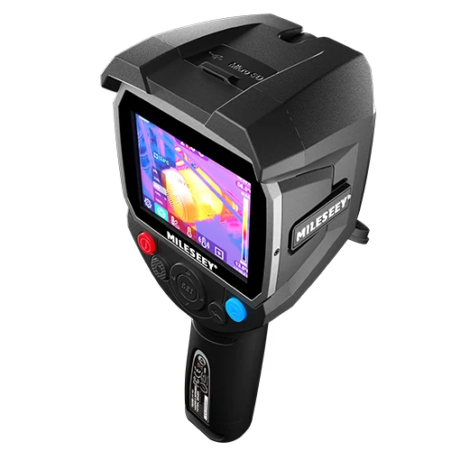 MILESEEY TR384 Thermal Camera 384 X 288 Super IR Resolution 3.45" LCD Dual Camera  WiFi,GPS,20M Laser Distance Meter -20°C~550°C