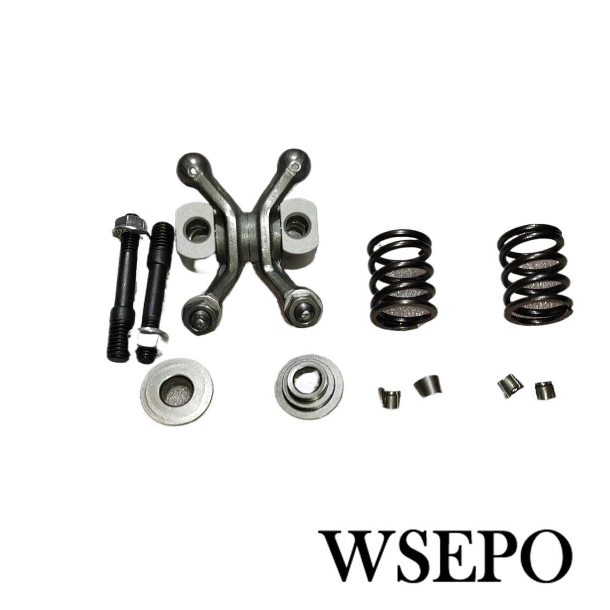 Imagem -06 - Kit Rockers de Montagem do Eixo com Porcas 30lb Valve Springs Retainers Lockers Fits Clone 212cc 223cc 230cc Desempenho do Motor de Kart