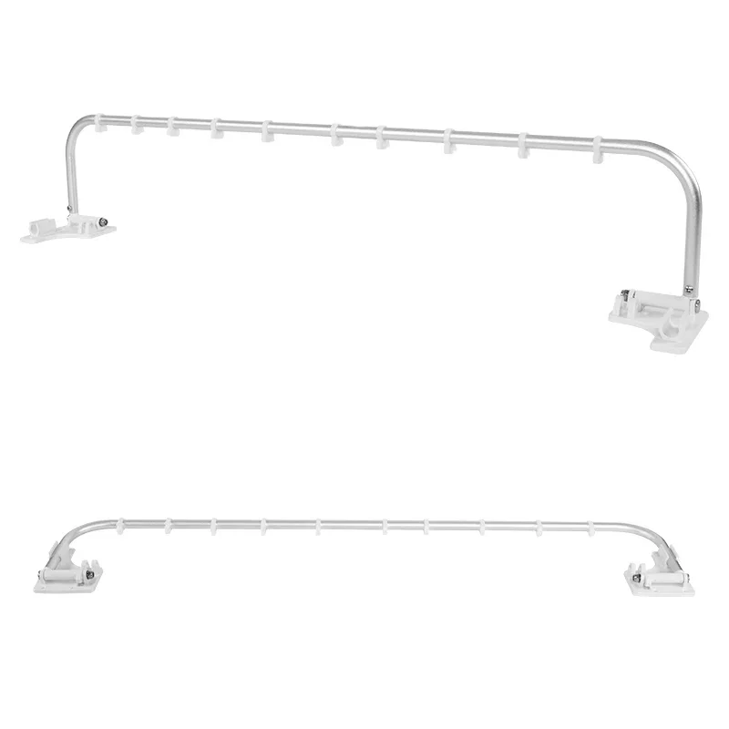 

Special drying rack for RV Trailer bed car, self-propelled RV toilet, roof clothes rail, folding hidden hanger