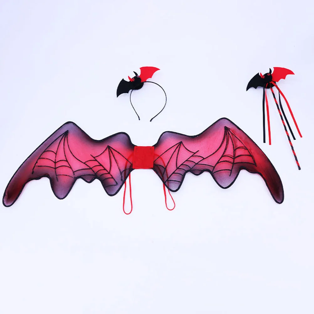 

Bat Wing Hair Hoop Wings Headband Makeup Costume Accessories Fairy Halloween Child