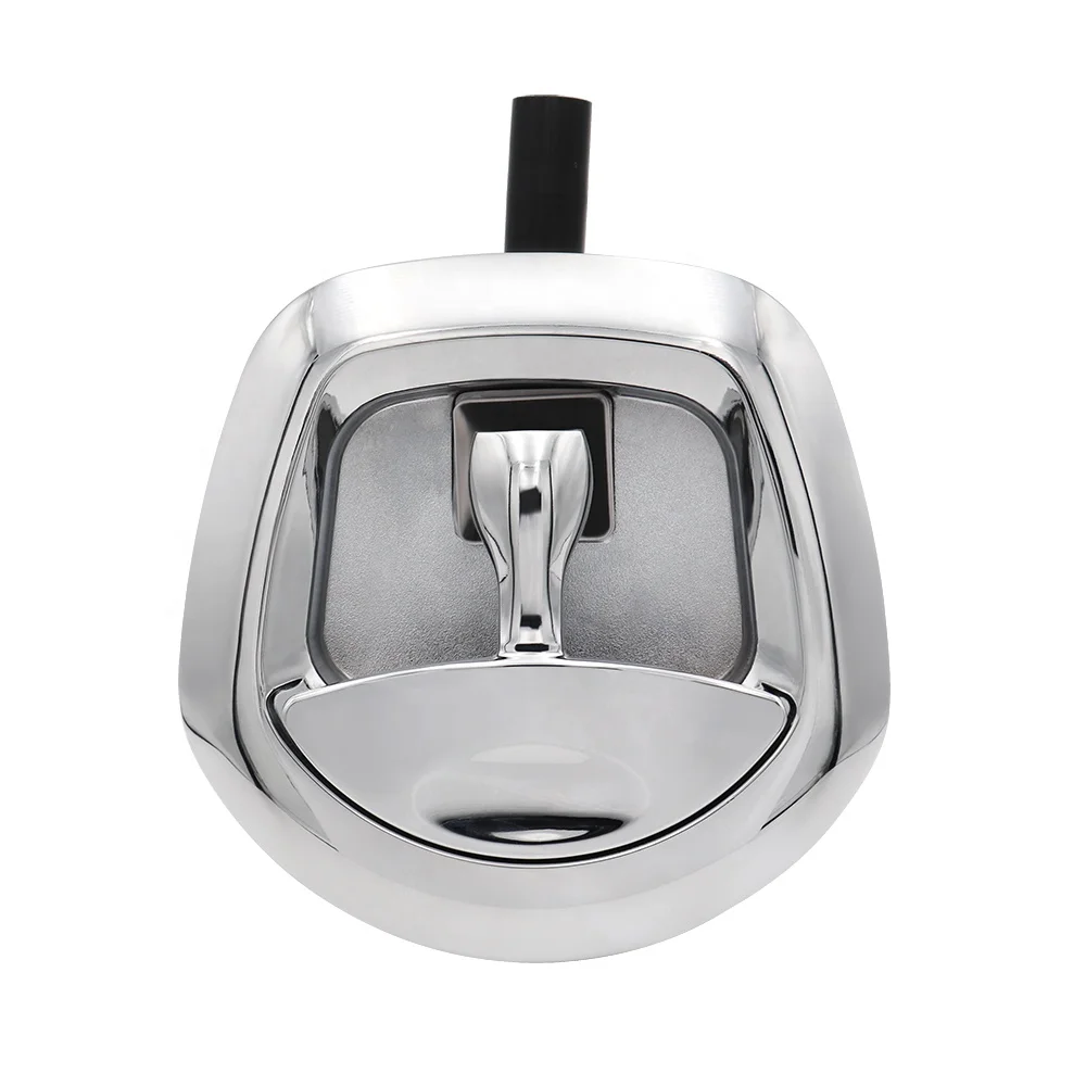 

Whale Tail Handle Locks OEM Recessed Folding Handle Whale Tail Toolbox Lock Handle Paddle Lamp Lock for Heavy Duty Truck
