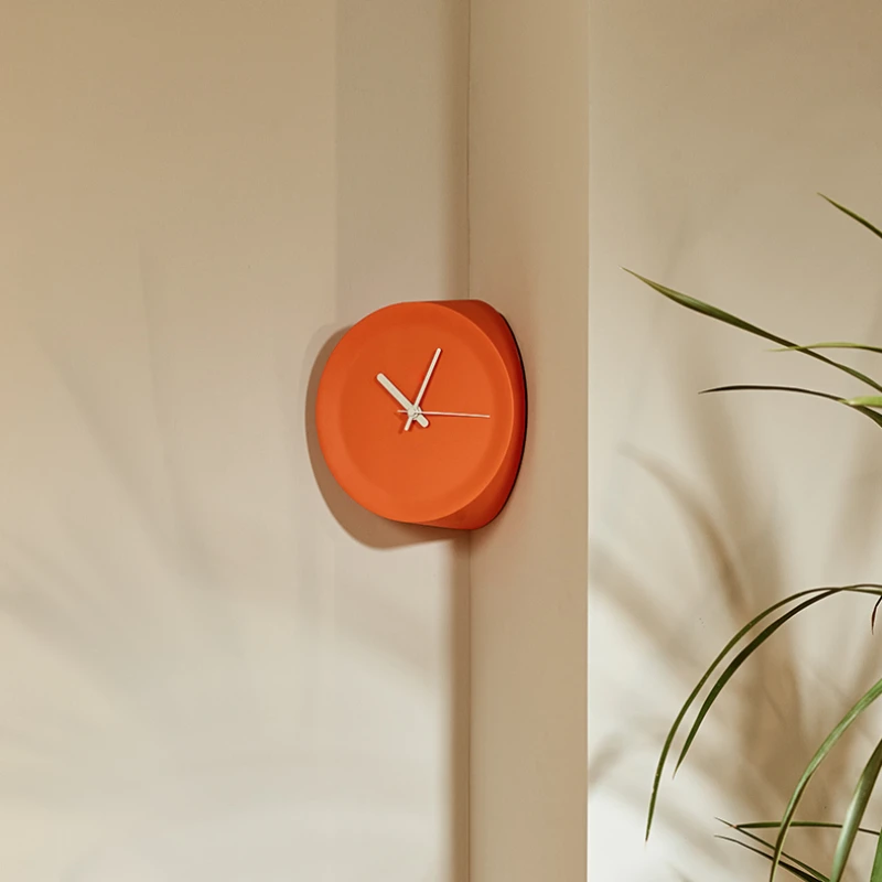 1pc Bright Corner Angle Clocks Creative Wall Clocks Minimalism Clock Personality Living Room Clock Modern Home Aesthetic Decor