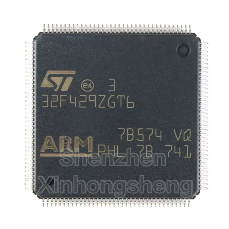 

Original authentic STM32F429ZGT6 LQFP-144 ARM Cortex-M4 32-bit microcontroller MCU