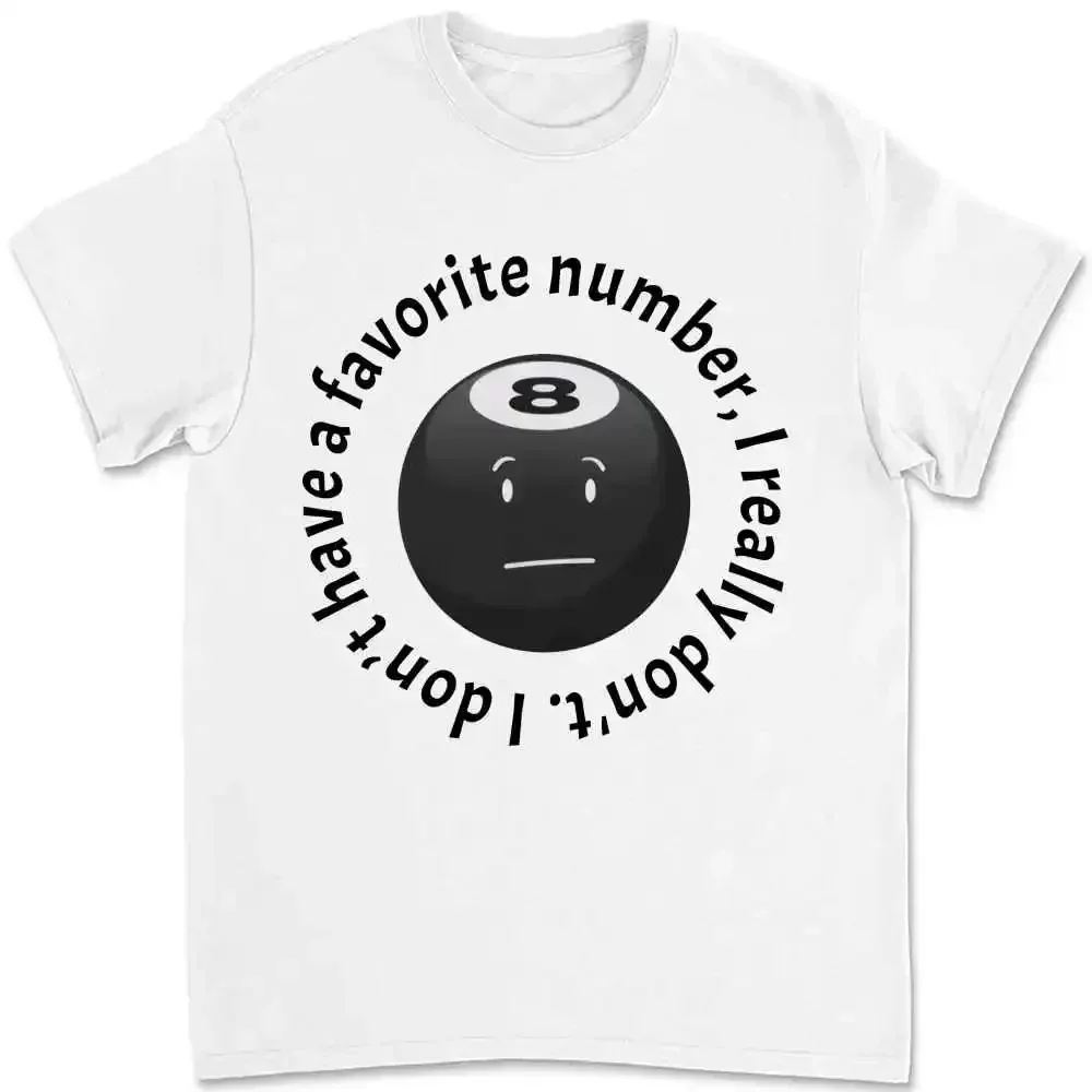 Bfdi Battle For Dream Island 8 Ball T-shirt 8VAP