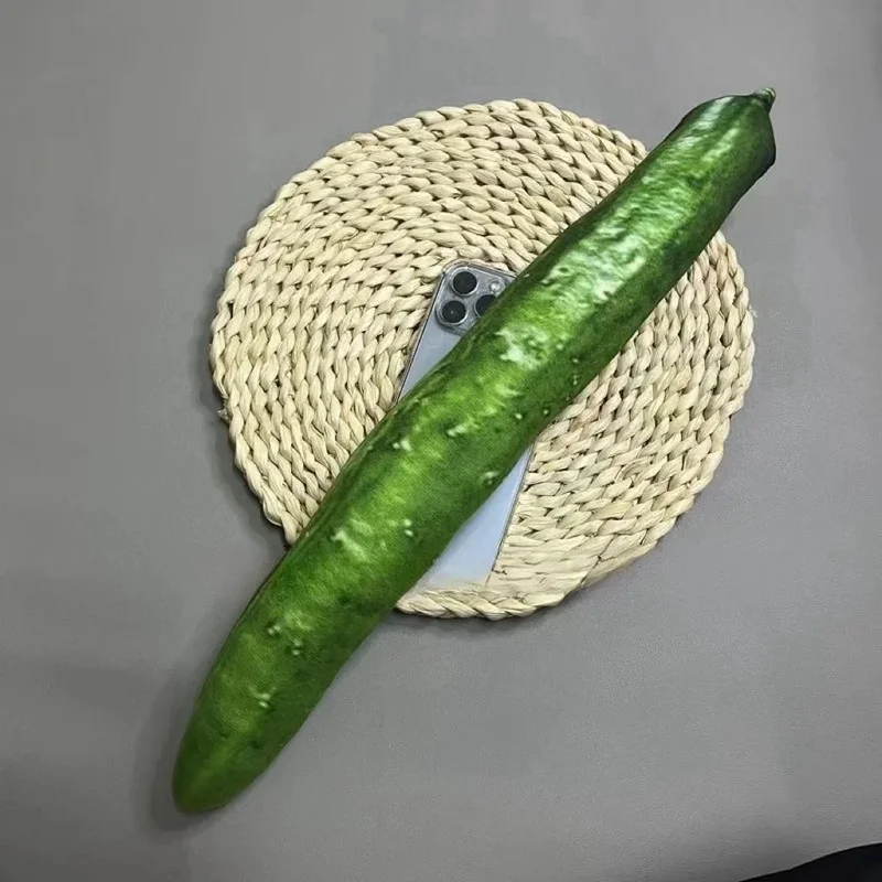Zabawne i realistyczne etui na telefon w kształcie 3D ogórka, odpowiednie dla iPhone 18, 17, 16, 15, 14, 13, 12, Pro Max. Brzydkie etui na telefon do żartów — zdjęcie produktu 6