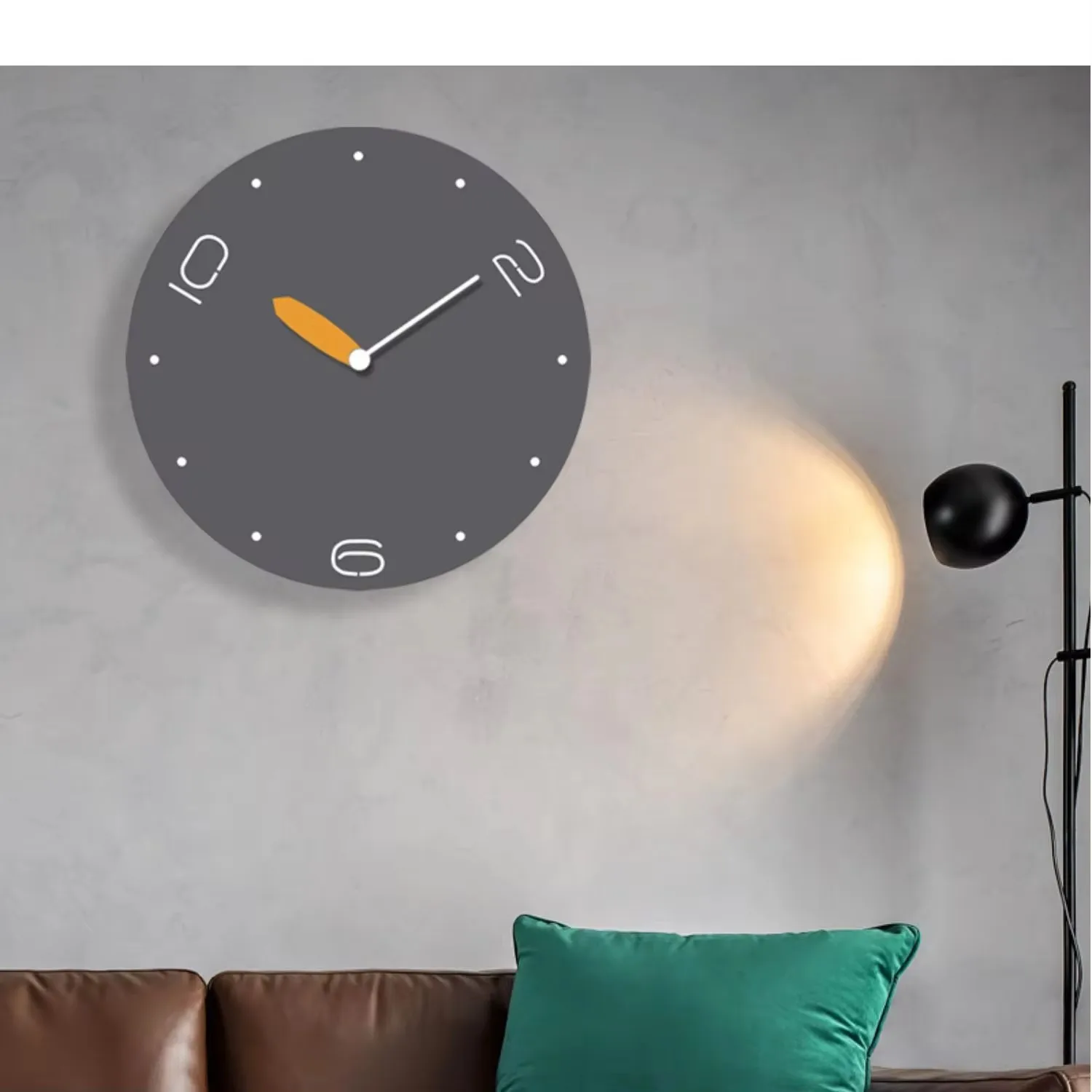 

2024New Style Modern Watch Wall Clock Living Room Office Fashion Punch-free Wall Clock Mute Simple Quartz Clocks Home Decoration