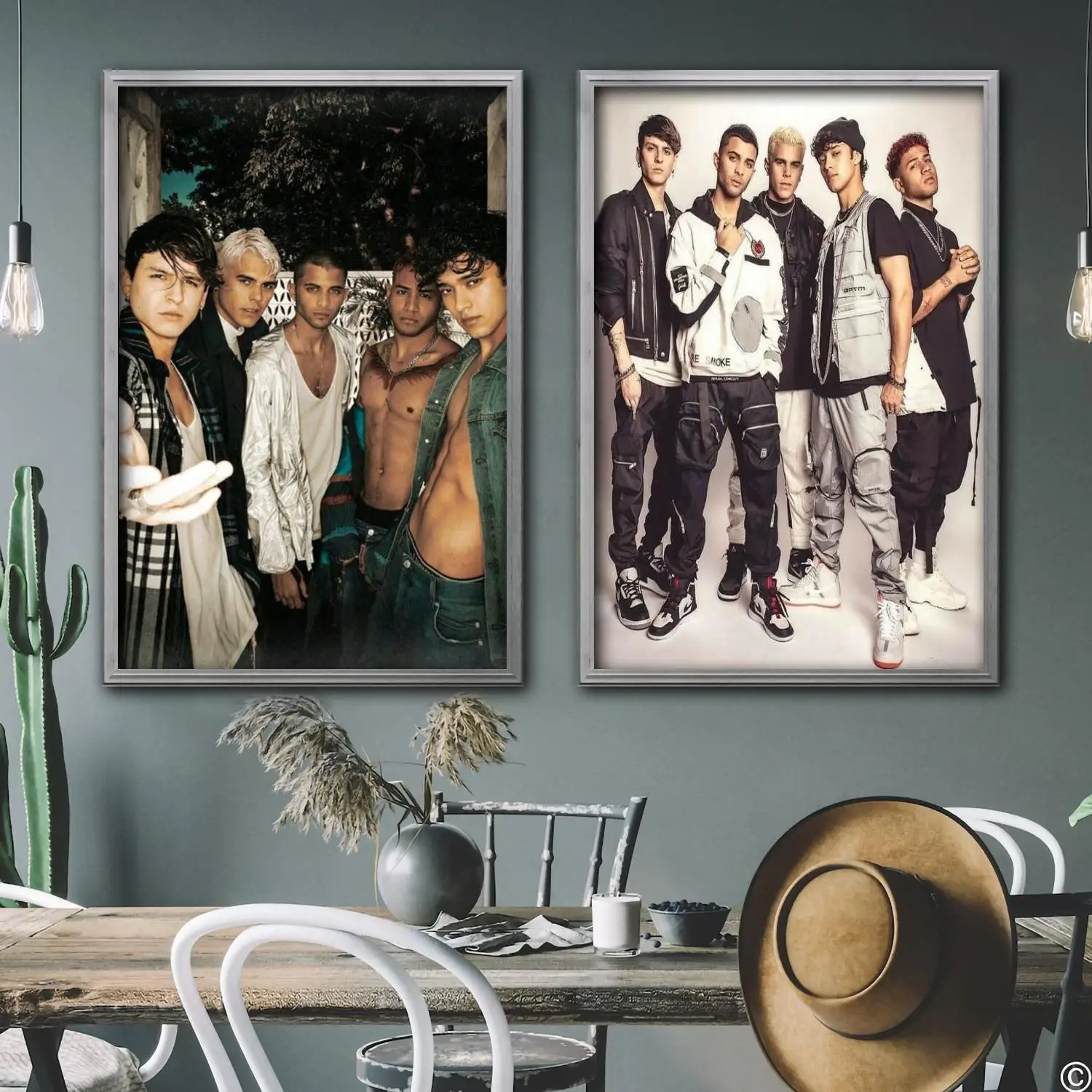 

cnco band Decorative Canvas Posters Room Bar Cafe Decor Gift Print Art Wall Paintings