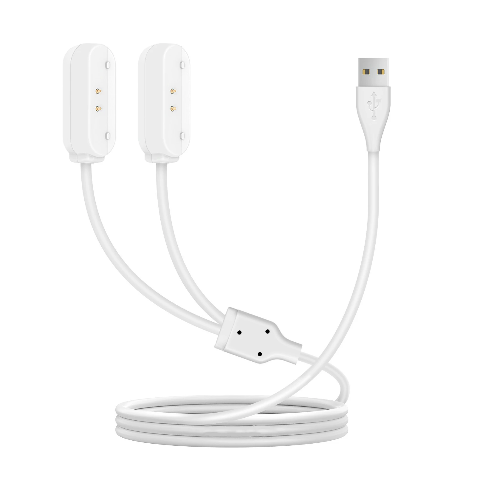 Fast Charging GPS Tracker Charging Cable 2-in-1 Magnetic Dual Port Power Cord for Tractive DOG XL /DOG XL ADVENTURE Accessory