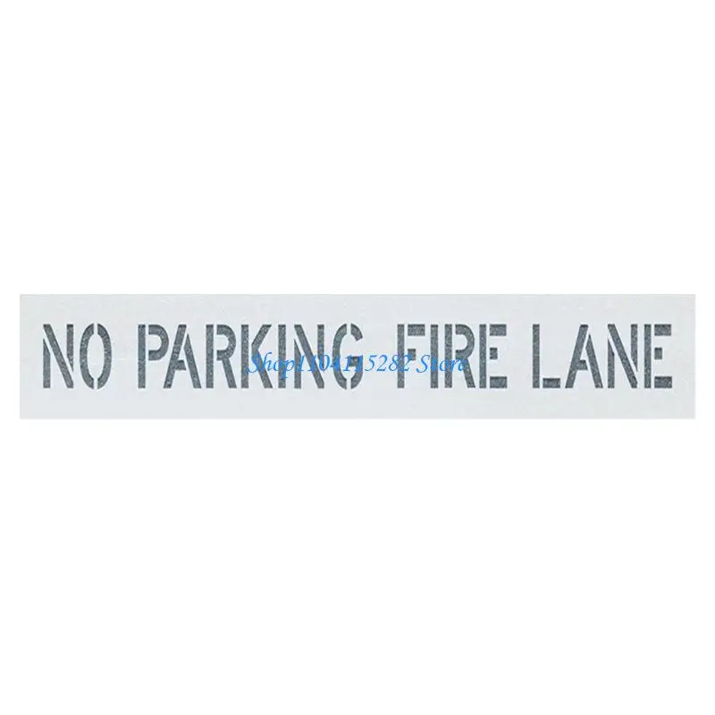 Silicone Component Template Easy to Fold for Painting No Parking Lane Signs