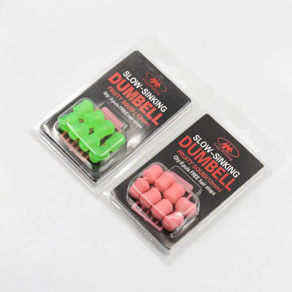 Aroma Baits 8 Pcs/Set Professional Buoyance Solid Color  Lake Fishing Fishing Lures Angling Stuff