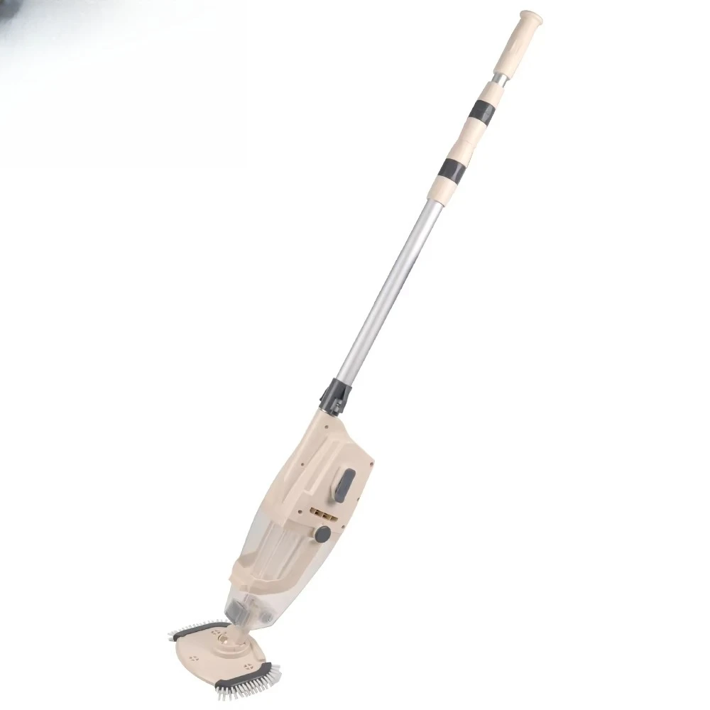 

Пылесос для бассейнов, перезаряжаемый, для чистки бассейнов, с регулируемой ручкой и щеткой, прост в использовании, водонепроницаемый