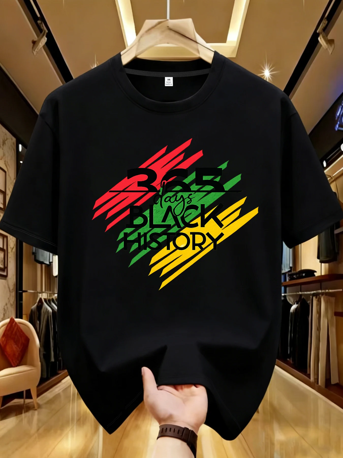 

【WDS01382】Art printing plus size women's round neck T-shirt summer casual street fashion women's Joker short sleeve T-shirt