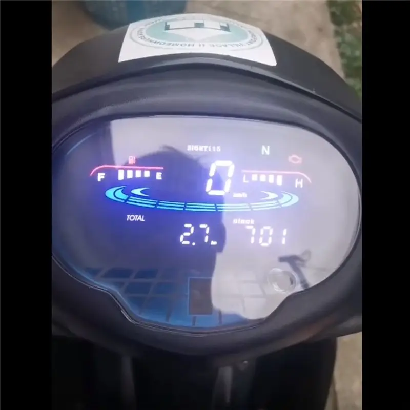 

1 Pcs Motorcycle Instrument Motorcycle Digital Instrument Speedometer Tachometer Odometer For Sight 115/Crypton Fi 114