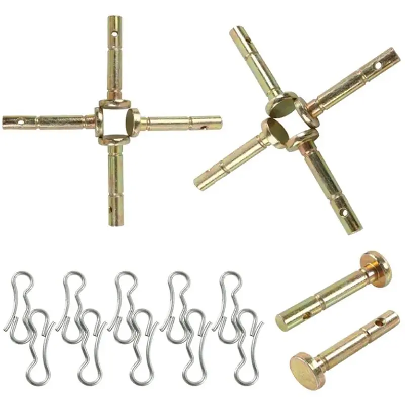 L60A Replacement For Mtd Cub Cadet Troy Bilt- Shear Pins& Cotter Pins(738-04124A And 714-04040)