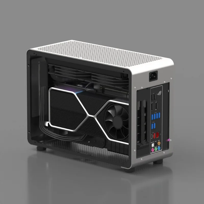 

GEEEK G1-pro Aluminum Alloy Chassis A4 Sfx240 Water-cooled Itx Transparent Chassis