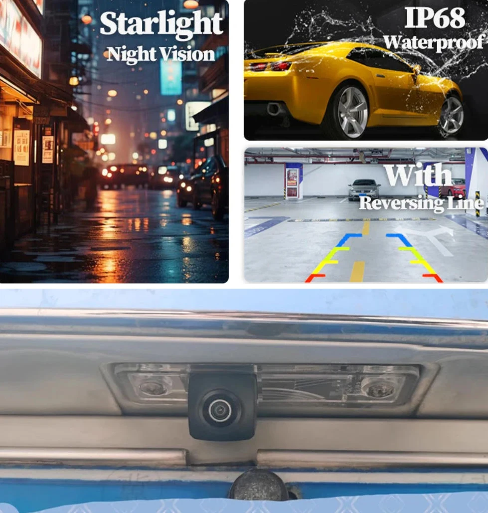 

Камера заднего вида для Roewe 350 2010-2016 / Morris Garages MG GT 350 AHD CVBS, водонепроницаемая