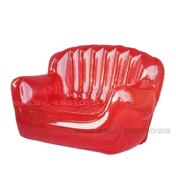 Living Room Two-Seater Air Sofa Inflatable Lounger Foldable Royal Furniture Durable Couch/Chair for Indoor/ Outdoor Use