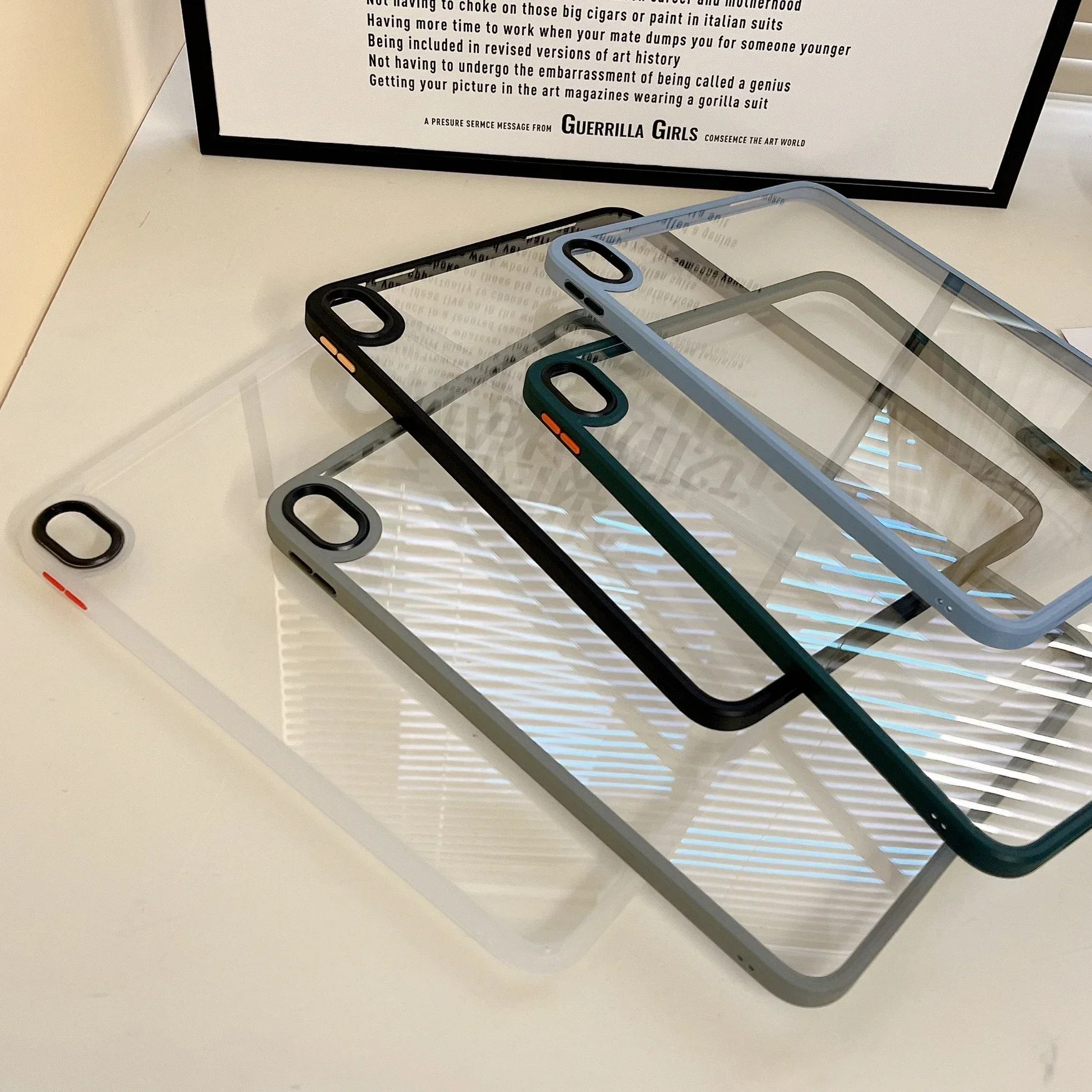 Capa transparente hd para tablet, para apple ipad 11th a16 10th 9 8 7 6 5 geração 2025 air7 11 13 m3 pro mini 7 6 13 polegadas capa dura funda