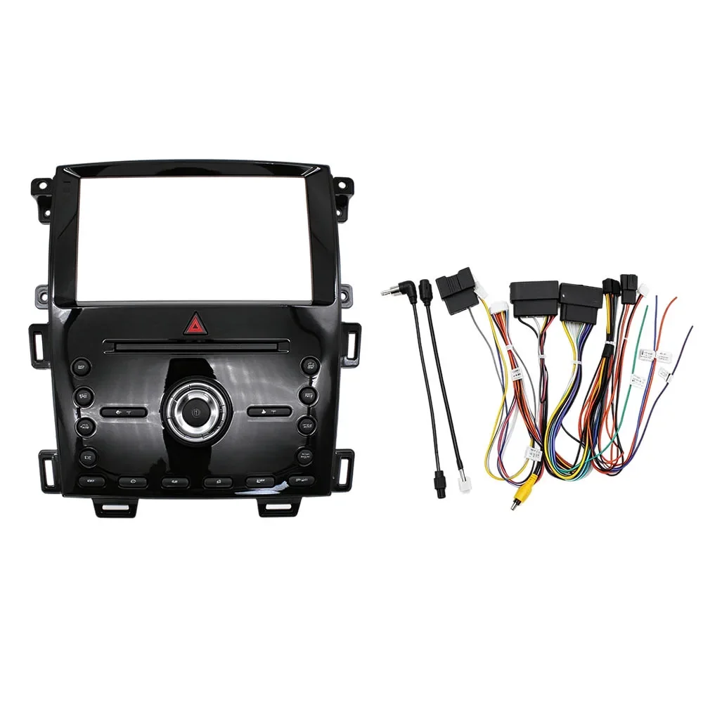 For Ford Edge 2010-2013 9 Inch Car Audio Fascia Frame Android Stereo Dash Trim Mounting Kit