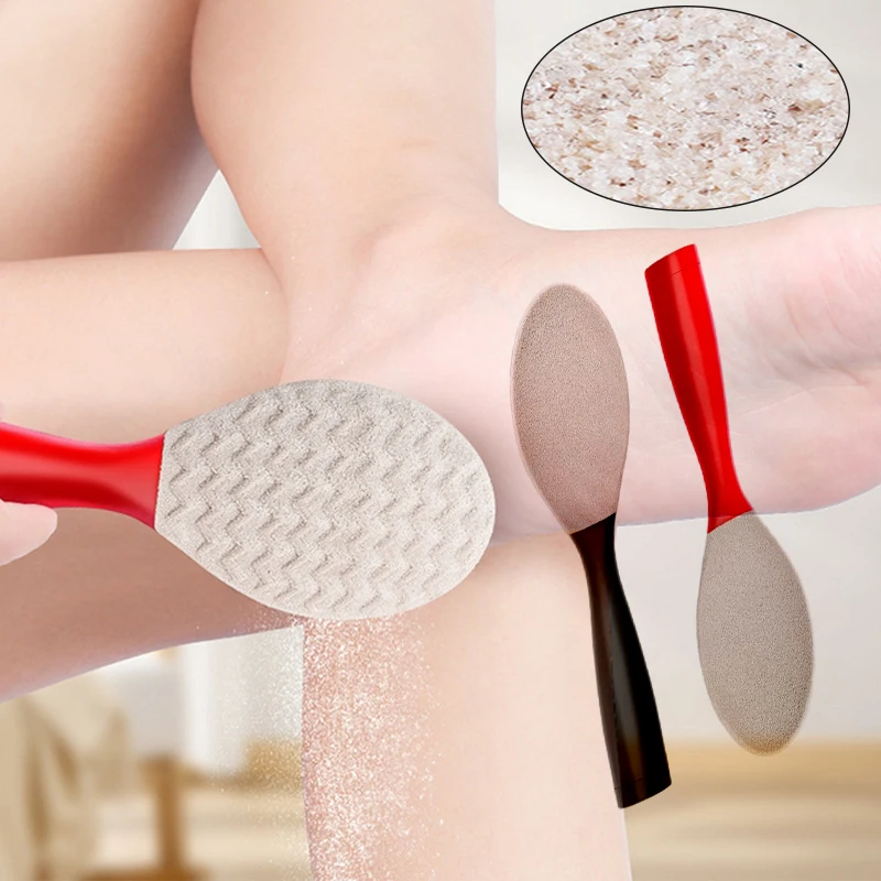 1*カーブフットファイル 角質除去 足用両面プロ仕様ペディキュアフットファイル U字型フットサンダー スクラバー