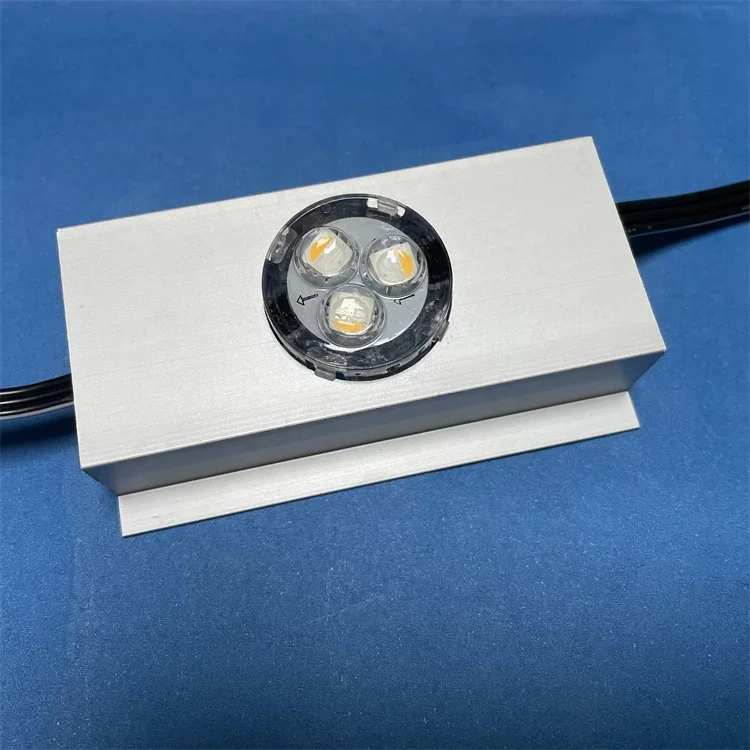 Custom Color 5hole 30mm Led Light Single Double Track Aluminum Profile for Point Light Holiday Christmas Decoration