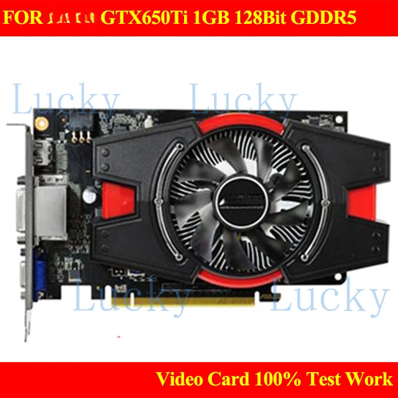 f   For ASUS GTX650Ti 1GB DDR5 PCI-Express Video Card VGA/DVI/ Tested