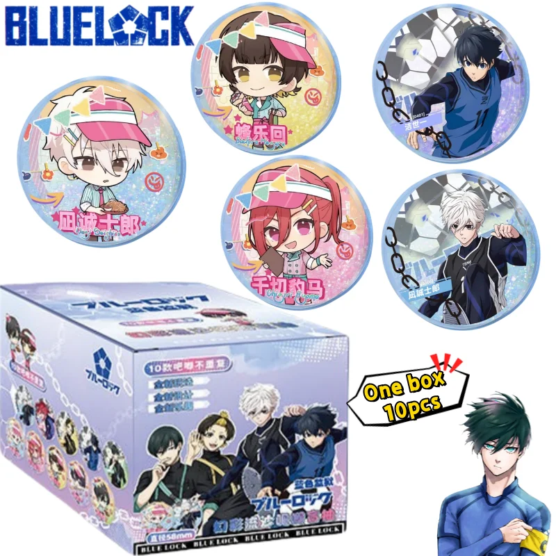 

Blue Lock Chigiri Hyoma Shinichi Kiyose Kairi Hinomori значок слепая коробка креативная высококачественная DIY аниме просо периферийная брошь