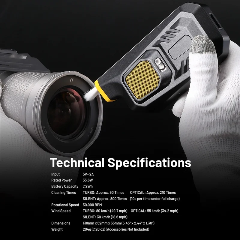 AAAN-Multi-Function Portable BB21 Electronic Blower For Camera Lens Baby Photography Air Blowing