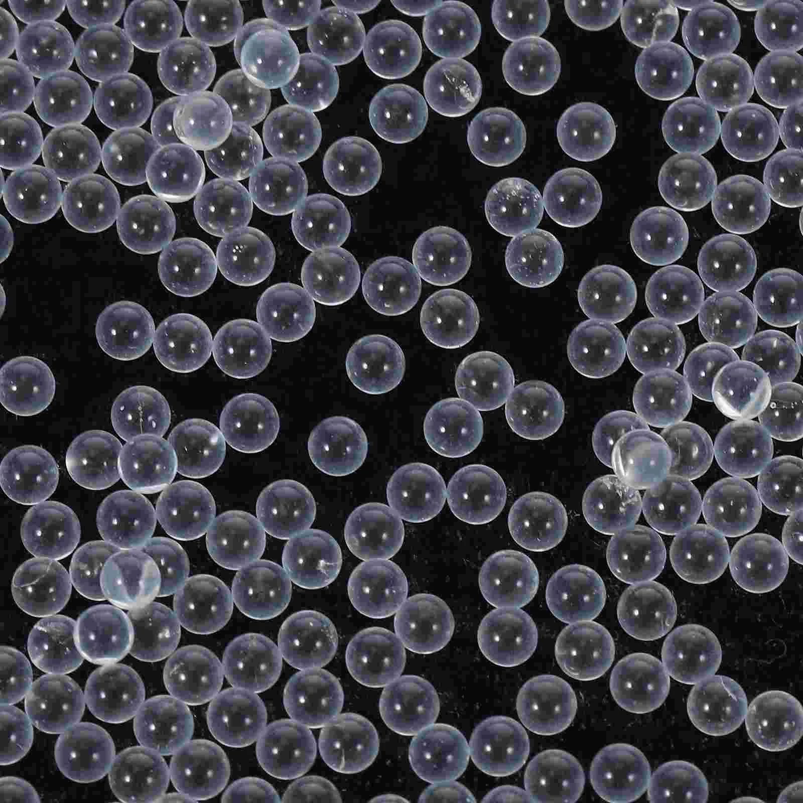 2000 Pcs Solid Glass Ball Transparent Sphere Miniature Balls Clear Small