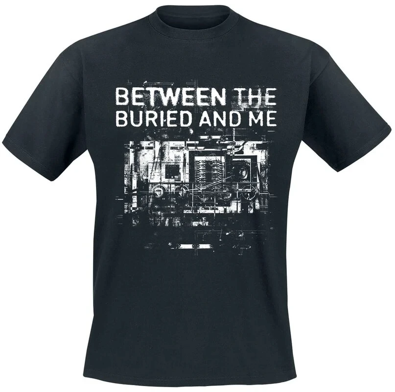 Fit Between The Buried and Me Graphic Cotton Band Tee Unisex Summer Short Sleeve Fashion Brand Tee Luxury Casual Vintage Tees