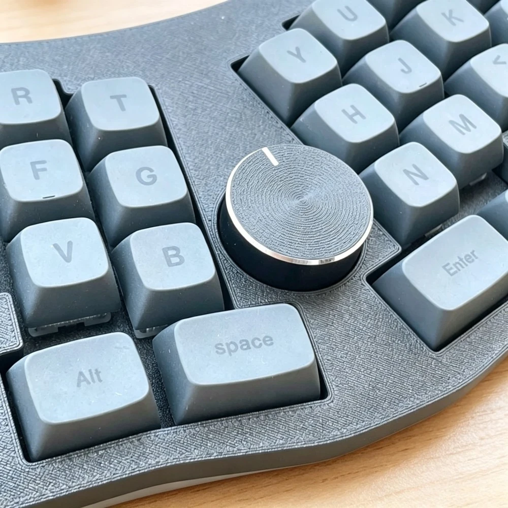 Cornele 40% LE-Alice Keyboard kit 46Keys Macro Knob Hot Swap RGB Black VIAL Programm Ergonomic Mechanical Keyboard Silent Switch