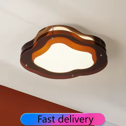 Lámpara de Techo LED Cuadrada Moderna Nórdica, Candelabro Brillante para Sala de Estar, Comedor, Dormitorio, Estudio, Luz Interior