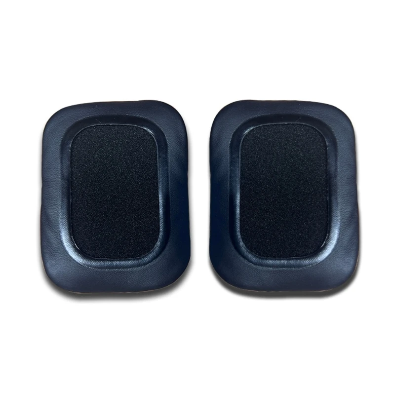 M6CA 1Pair Rectangular Earpads for 90x70mm Headphones Earmuffs Soft Earphone Sleeve