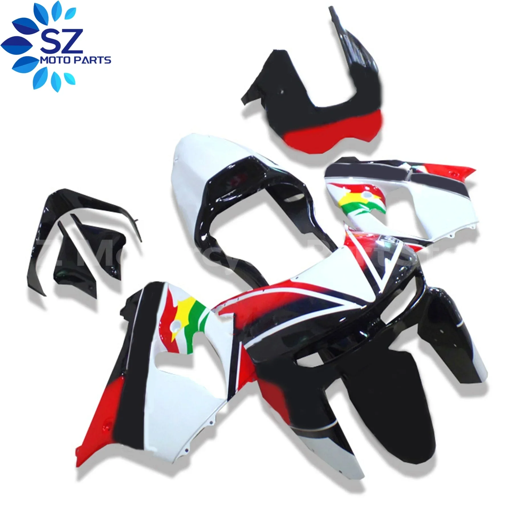 

High Quality Plastic Fairing Kit For KAWASAKI ZX9R 00 01 Fairings Set Ninja ZX 9R 2000 2001 Bodywork Fits Motorcycle Accessories